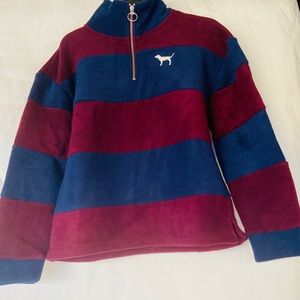 ⚫️Pink polar fleece half zip⚫️